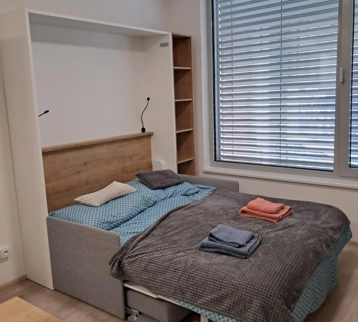 Daire Modern Flat With Rooftop Terrace Prag
